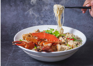 Steamed Crab with White Bee Hoon 白米粉焖螃蟹