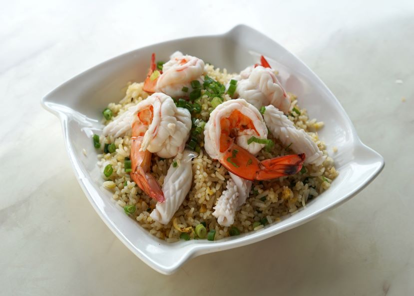 Mix Seafood Fried Rice(spicy)海皇炒饭（辣）