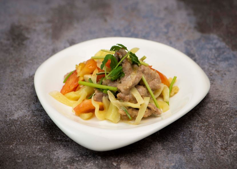 Stri Fried Pork With Pickled Mustard酸菜炒猪肉