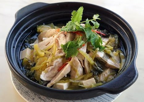 Braised Pig Intestines with tofu 肥肠炖豆腐(4Pax)