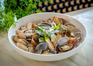 Steamed Lala Clams 香茅酒蒸啦啦